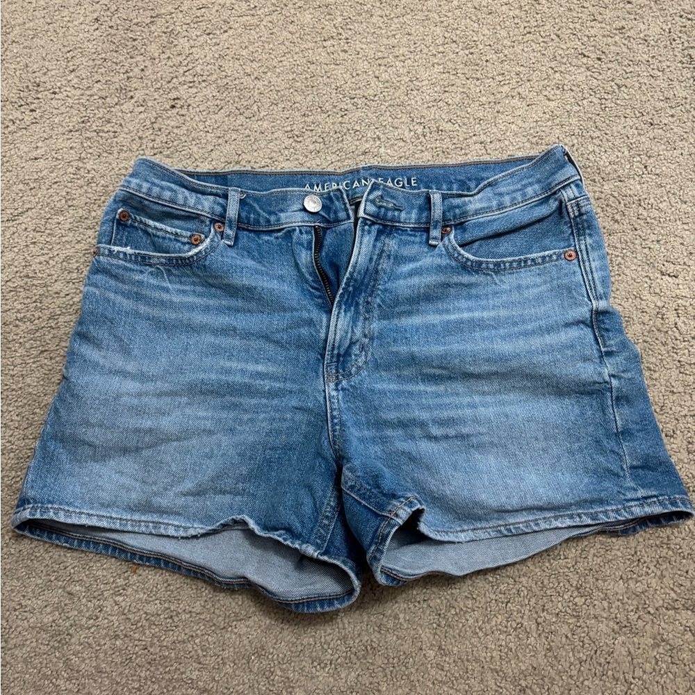 American Eagle Outfitters Women's Classic Blue Jean Shorts